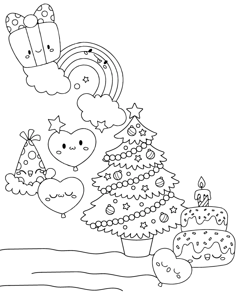 Cute Preppy Christmas Coloring Pages Cute Preppy Christmas Coloring Pages