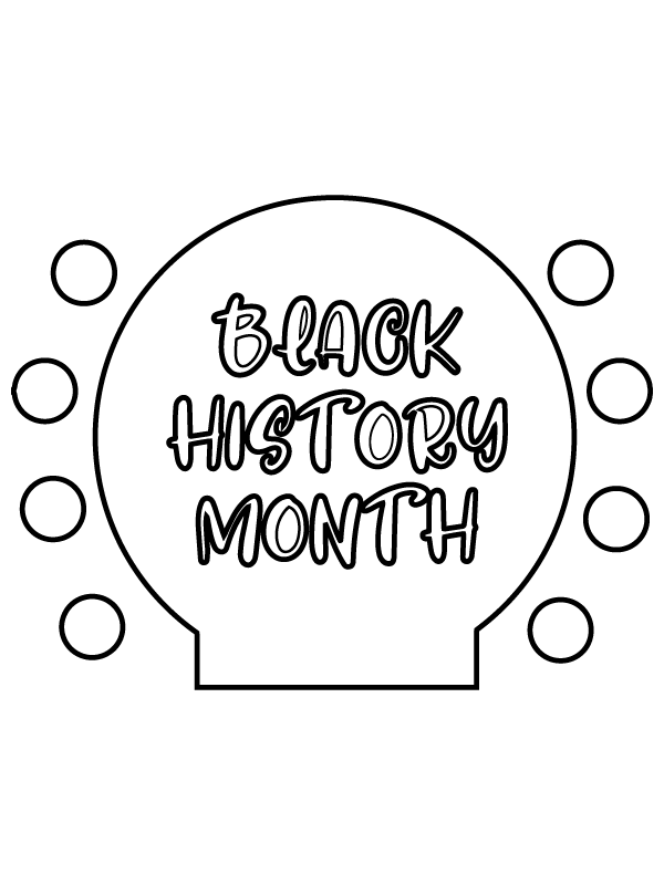 Printable Black History Month Coloring Page - Free Printable Coloring ...