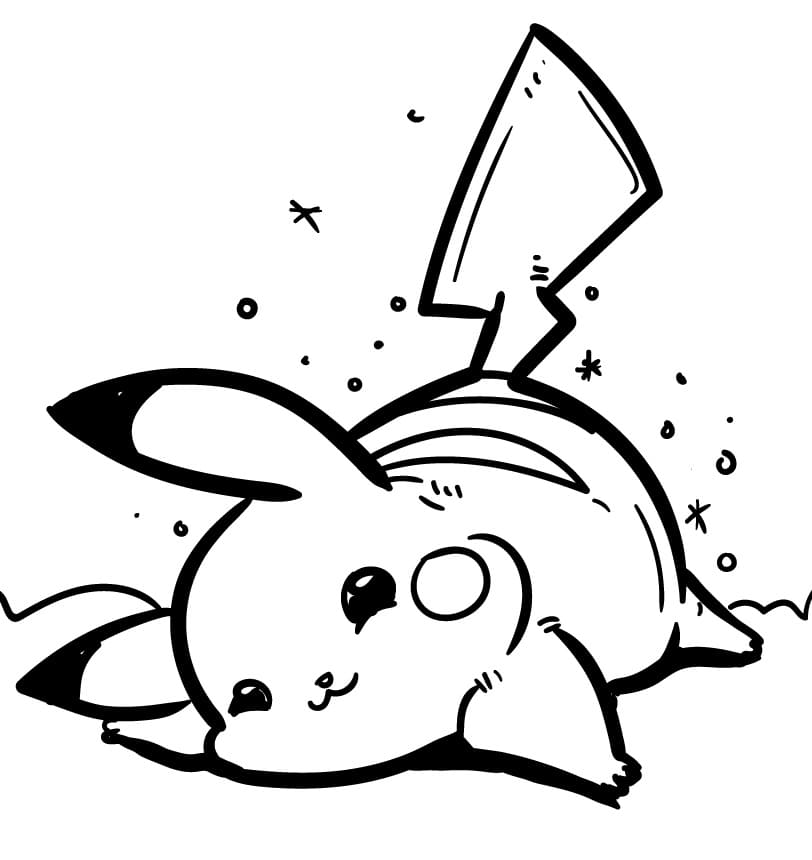 Pikachu Coloring Pages - Free Printable Coloring Pages for Kids