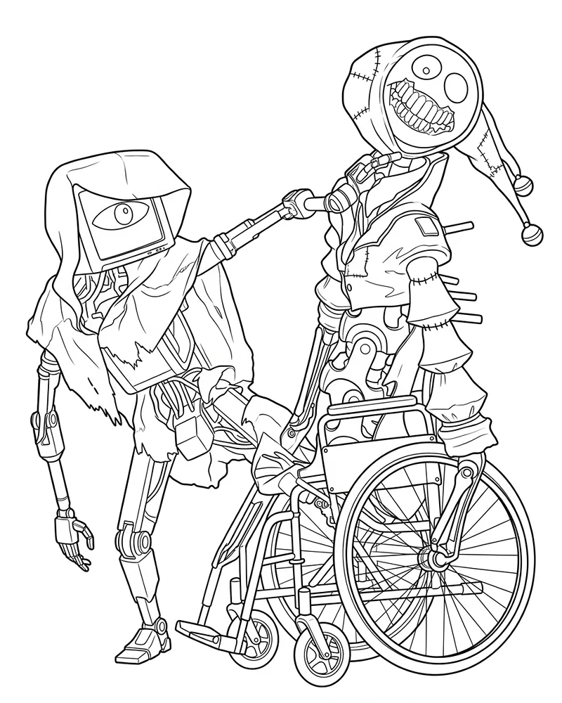 Prototype Colouring In Download The Prototype Coloring Pages free. Printable character ...