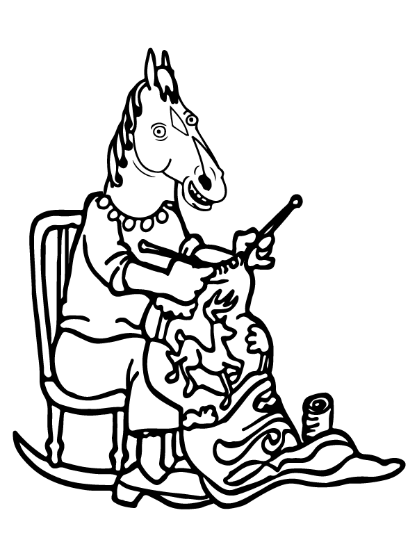 Nice Beatrice Horseman Coloring Page - Free Printable Coloring Pages