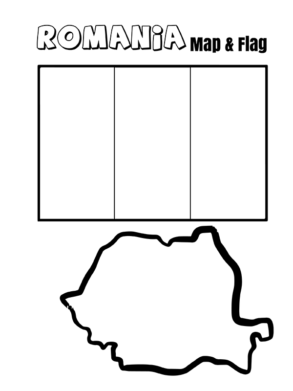 Flag with Country Map Coloring Pages - Free Printable Coloring Pages ...