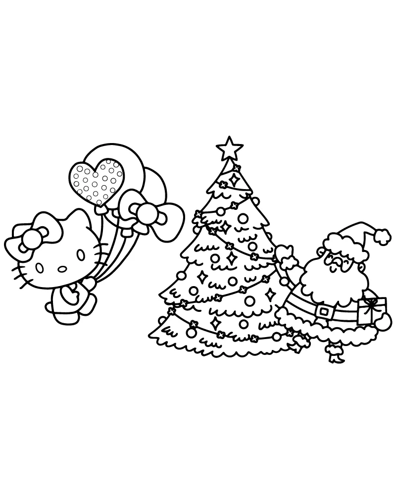 Sanrio Christmas Printable
