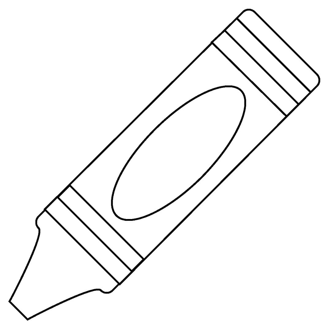 Crayola Crayons for Kids Coloring Page Free Printable Coloring Pages