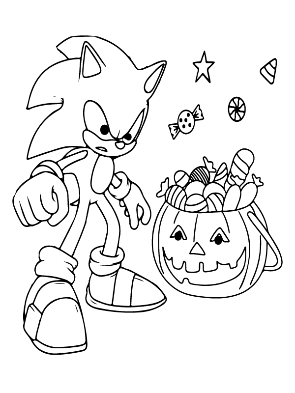 Free Printable Sonic EXE Coloring Pages For Kids  Cartoon coloring pages,  Coloring pages, Pumpkin coloring pages