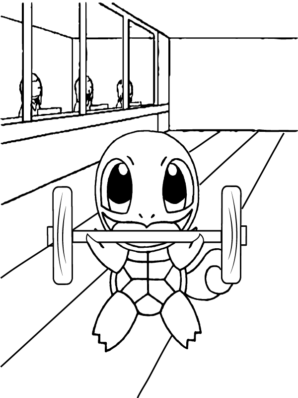 Squirtle Coloring Pages - Free Printable Coloring Pages for Kids