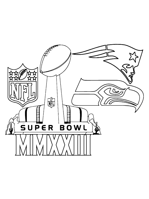 Super Bowl 2023 Eagles Coloring Page - Free Printable Coloring Pages ...