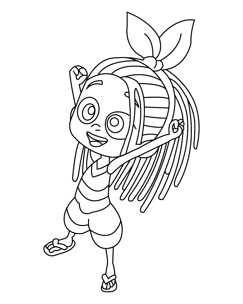 Super Happy Sema Coloring Page - Free Printable Coloring Pages for Kids