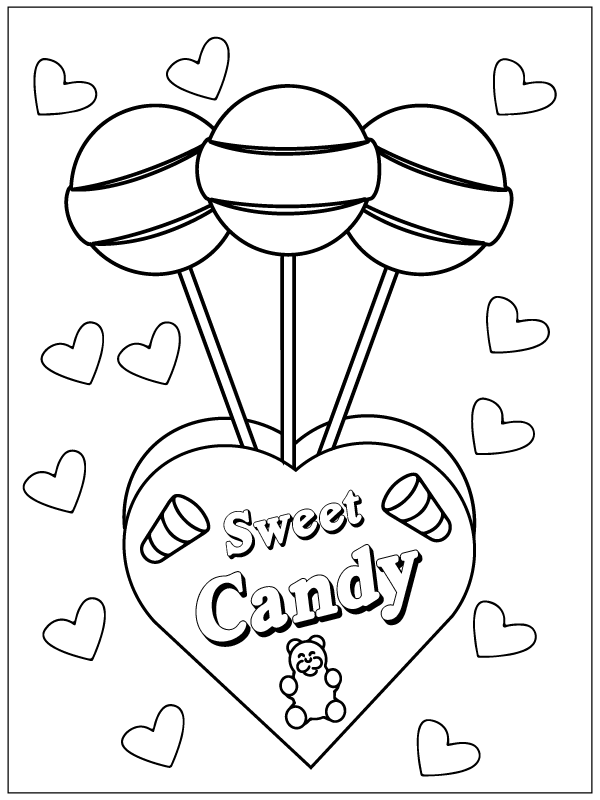 Sweet Rainbow Lollipop