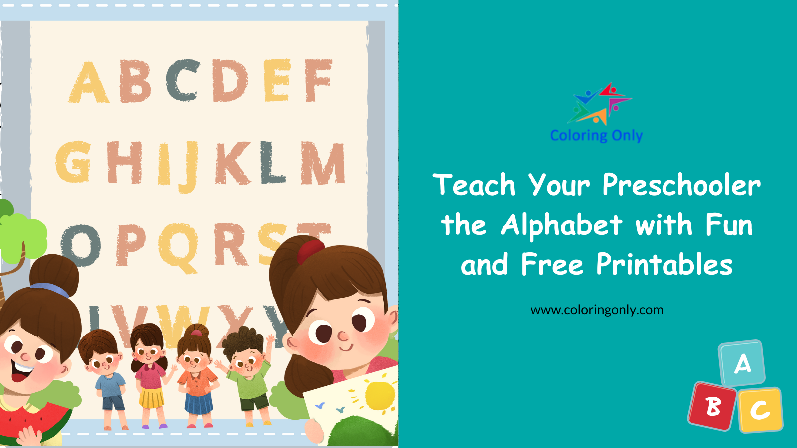 Teach Your Preschooler the Alphabet with Fun and Free Printables ...
