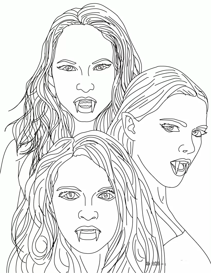 Three Vampire Girls