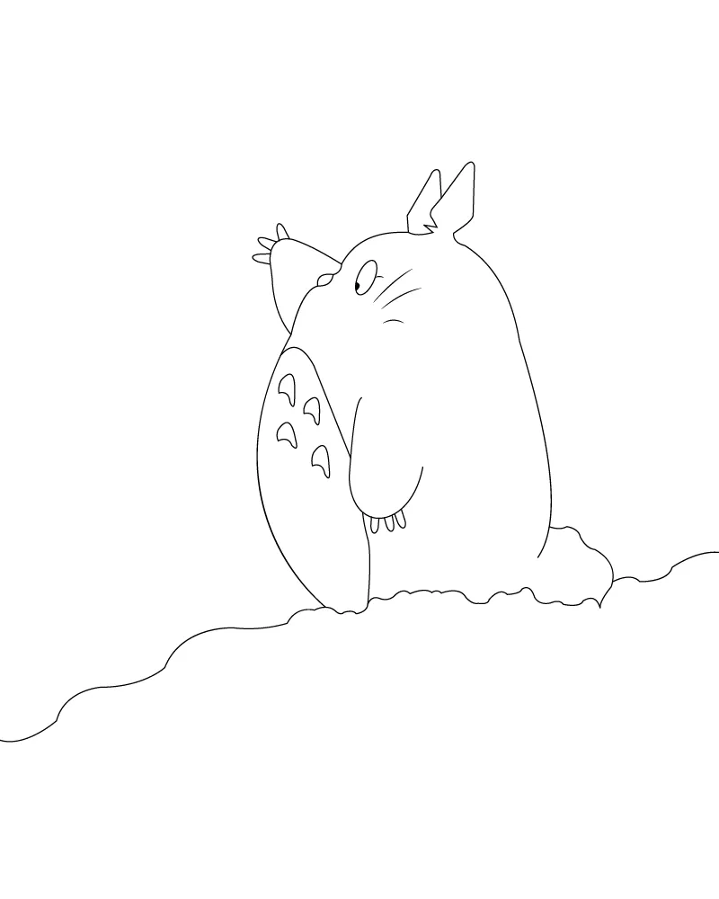 Studio Ghibli Coloring Pages Coloring Page