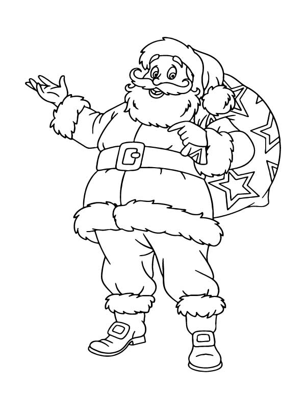 Travelling Santa Claus