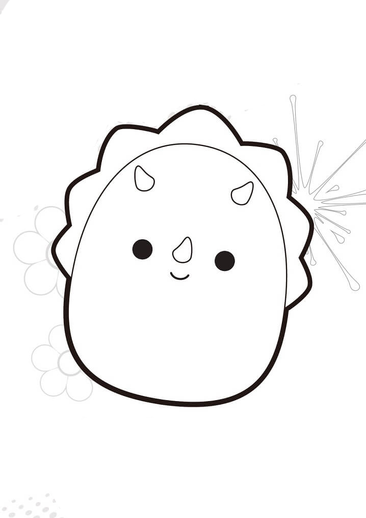 Tim Squishmallows Coloring Page - Free Printable Coloring Pages For Kids