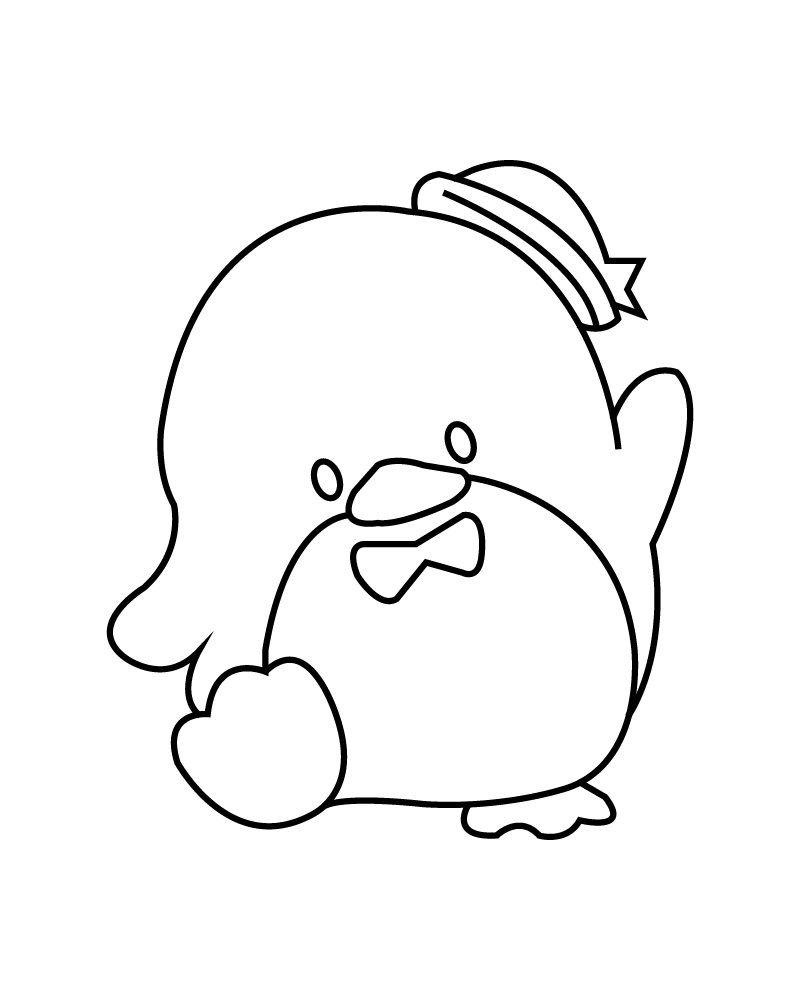 Tuxedosam Coloring Page - Free Printable Coloring Pages for Kids