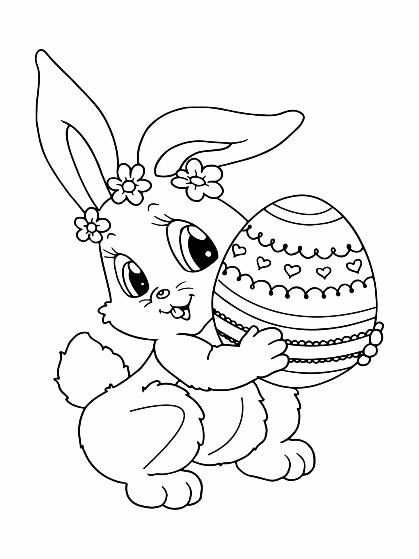 nice Easter Coloring Page - Free Printable Coloring Pages for Kids