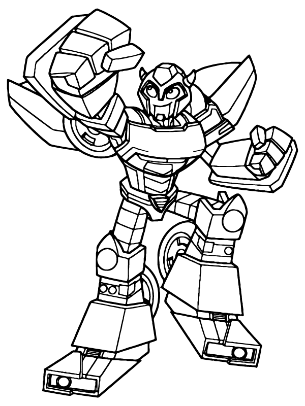 Victorious Bumblebee Coloring Page - Free Printable Coloring Pages for Kids