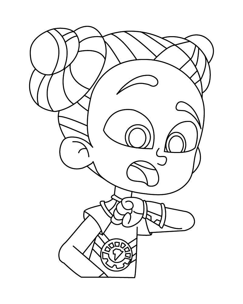 Worried Super Sema Free Coloring Page - Free Printable Coloring Pages ...