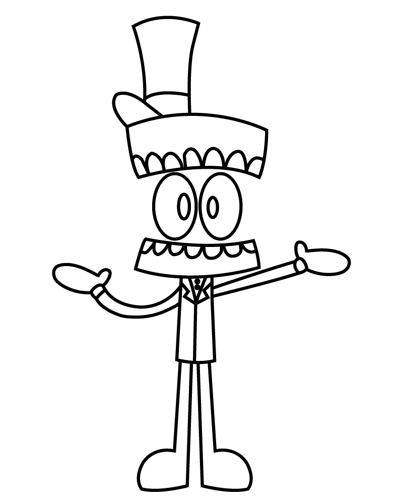 Young Caine Coloring Page - Free Printable Coloring Pages for Kids