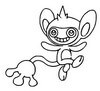 Aipom Coloring Pages