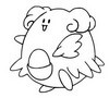 Blissey Coloring Pages