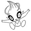 Celebi Coloring Pages