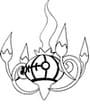 Chandelure Coloring Pages