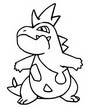 Croconaw Coloring Pages