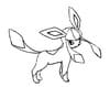 Glaceon Coloring Pages