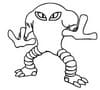 Hitmonlee Coloring Pages