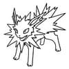 Jolteon Coloring Pages
