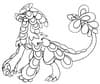 Kommo-o Coloring Pages
