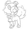 Rockruff Coloring Pages