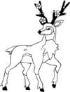 Sawsbuck Coloring Pages