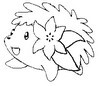Shaymin Coloring Pages