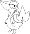 Snivy Coloring Pages