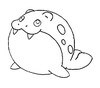 Spheal Coloring Pages
