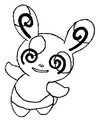 Spinda Coloring Pages