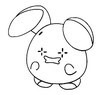 Whismur Coloring Pages
