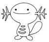Wooper Coloring Pages