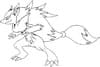 Zoroark Coloring Pages
