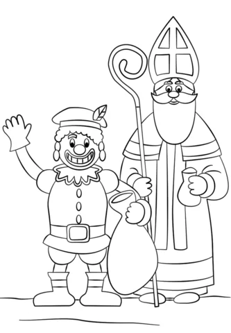 St. Nicholas And Piet