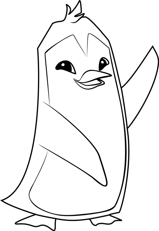 Lustiger Pinguin
