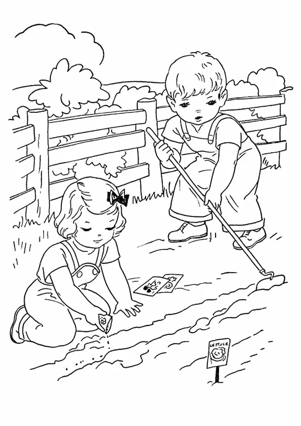 Two Kids Farming