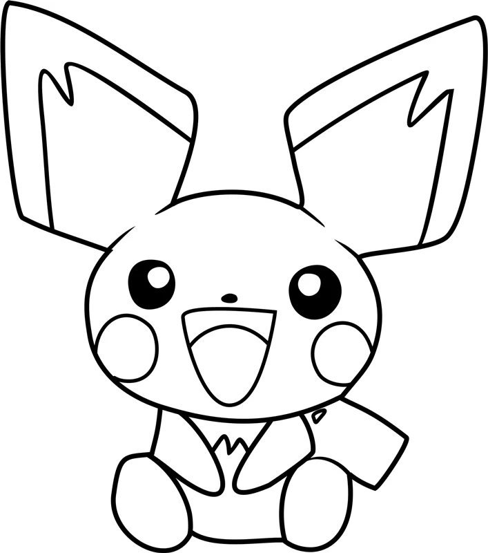 Happy Pichu Pokemon