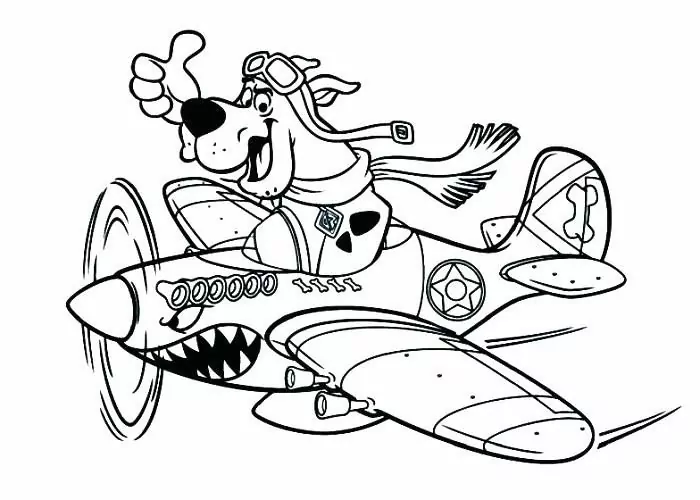 Scooby Doo Flying