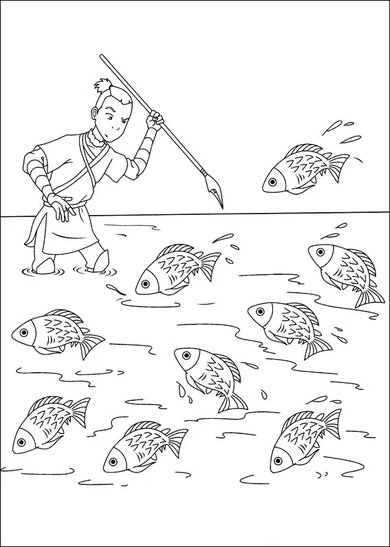 Sokka Catching Fish
