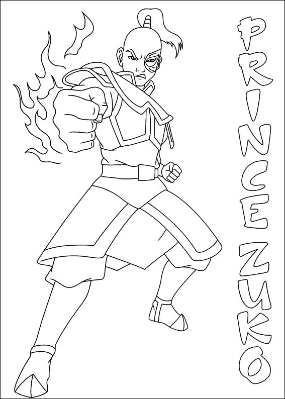 Prince Zuko With Fire Punch