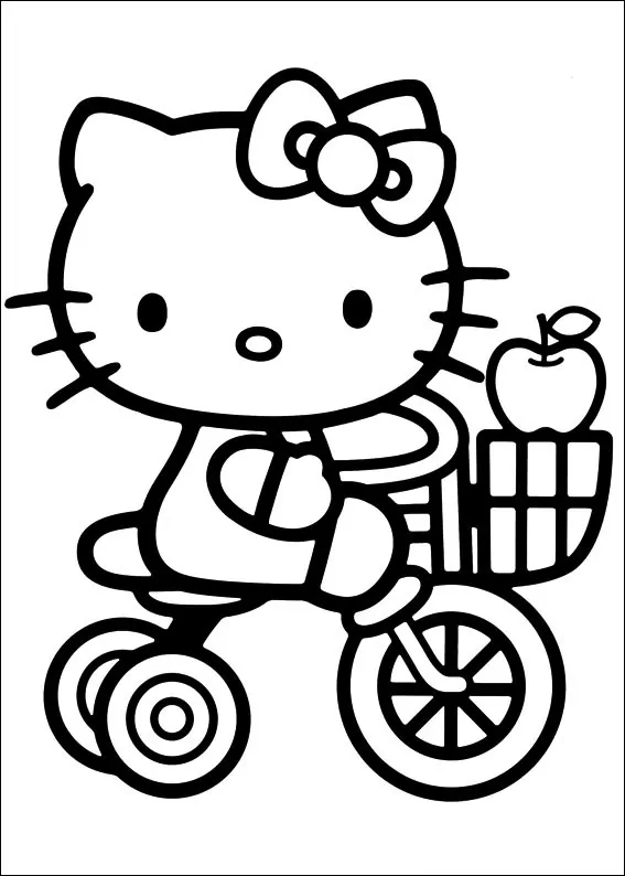 Hello Kitty Cycling