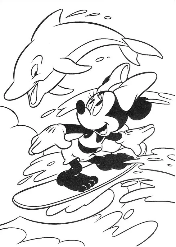 Minnie And Dolphin